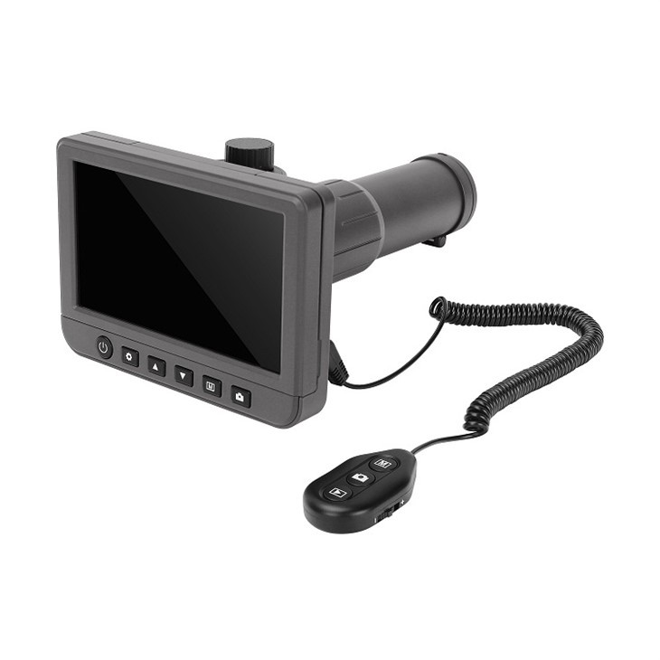 Telescópio de observação de pássaros com câmera