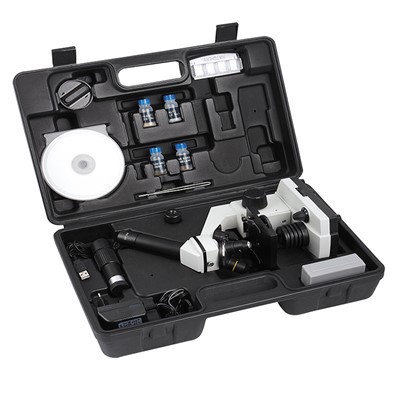 Conjunto de microscópio para iniciantes